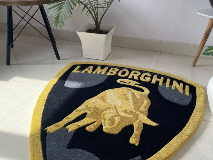 LAMBORGHINI LOGO RUG
