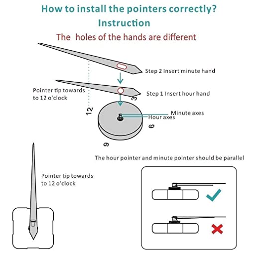 Kurtzy Sticker Wall Clock-Plastic EVA Foam DIY Creative Abstract 3D Frameless Analogue with Acrylic Mirror and Adhesive Stickers for Living Room,Bed Room,Wall Decor-Adjustable Size(40cm to 80cm)-Black - Image 5