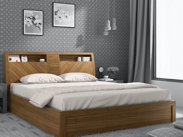 Good Night Cotton Floral King sized Double Bedsheet