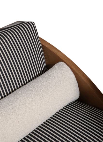 TJ Arc Lounge Chair | Wooden Chair Design | Sagwan Wood | Furniture - Image 3