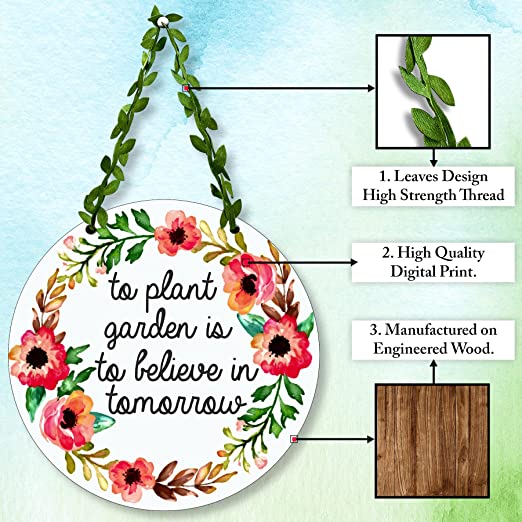 Sehaz Artworks Wall Hangings | Door Hanging | Decorative Items for Home | Home Decor Items for Living Room | Office Wall hangings for Home Decoration - 1-0035 - Image 2